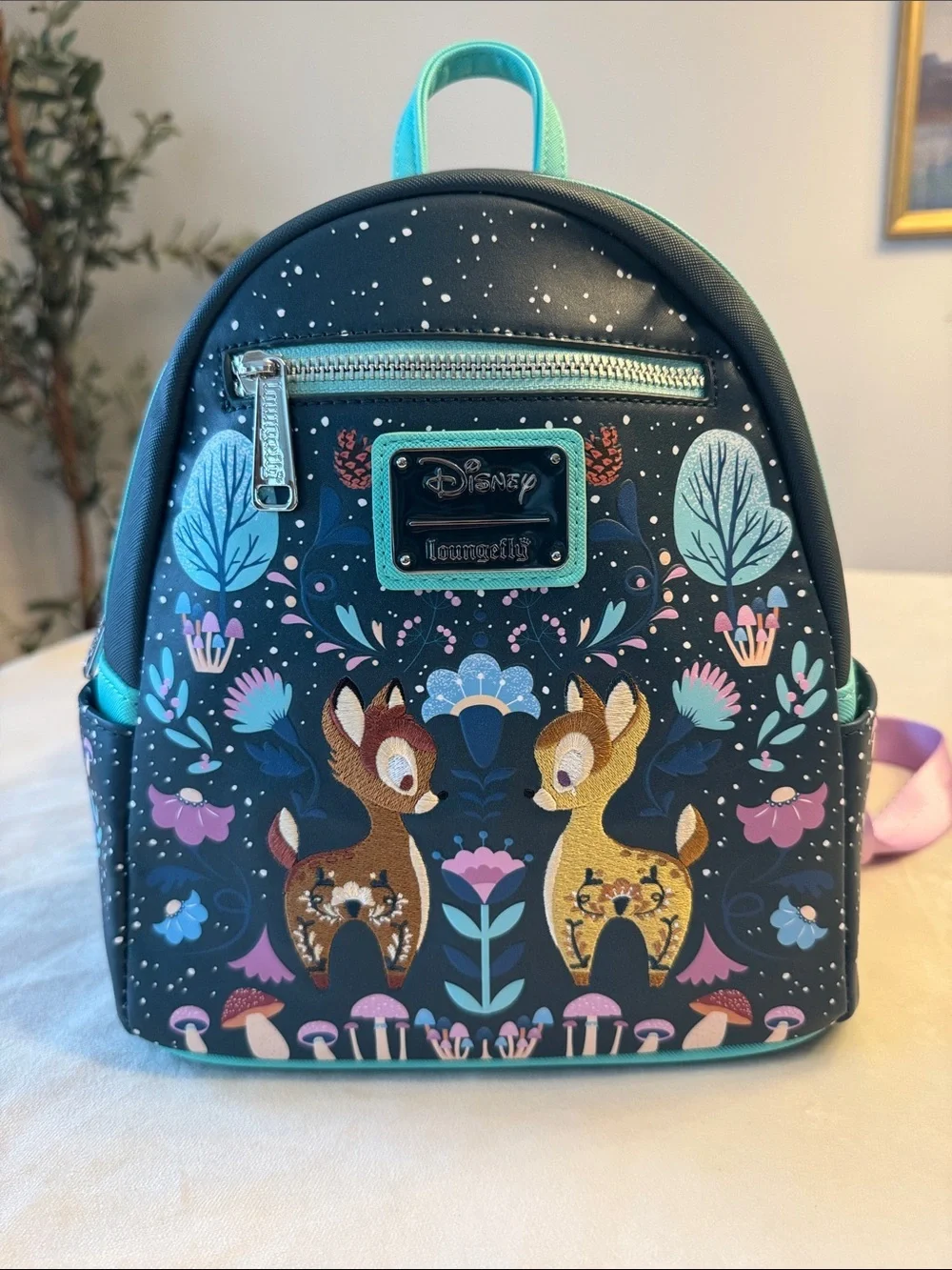 NWOT! Loungefly Disney Bambi Folk Mini Backpack - BoxLunch Exclusive